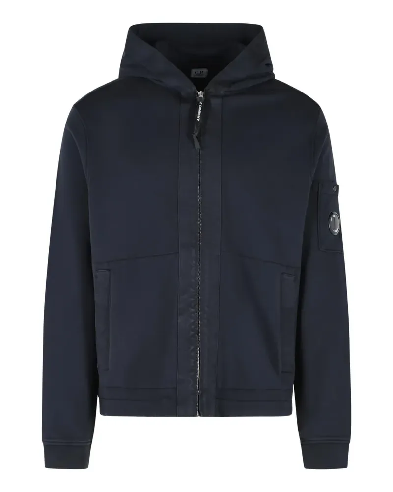 C.P. Company Kapuzenjacke mit Reißverschluss - Blau Blau