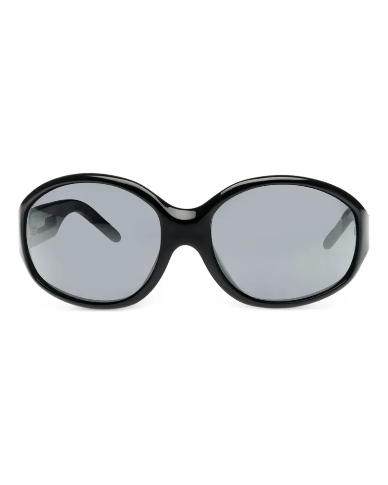 Dolce & Gabbana oval-frame sunglasses - Schwarz Schwarz