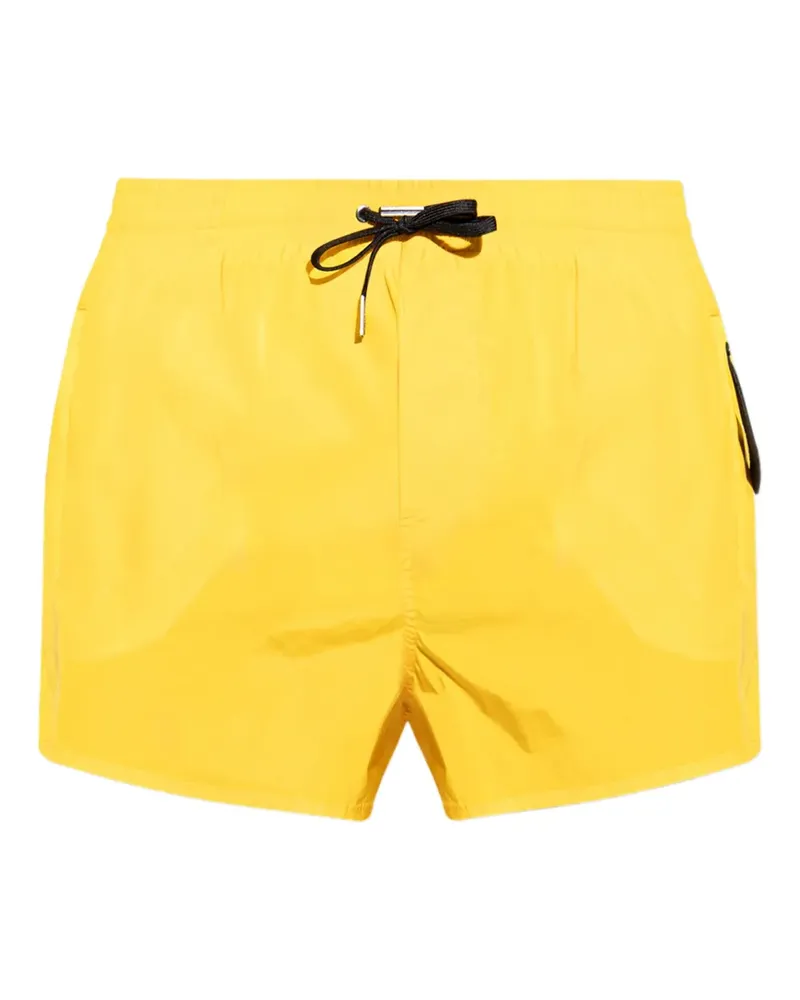 Dsquared2 Icon Badeshorts - Gelb Gelb