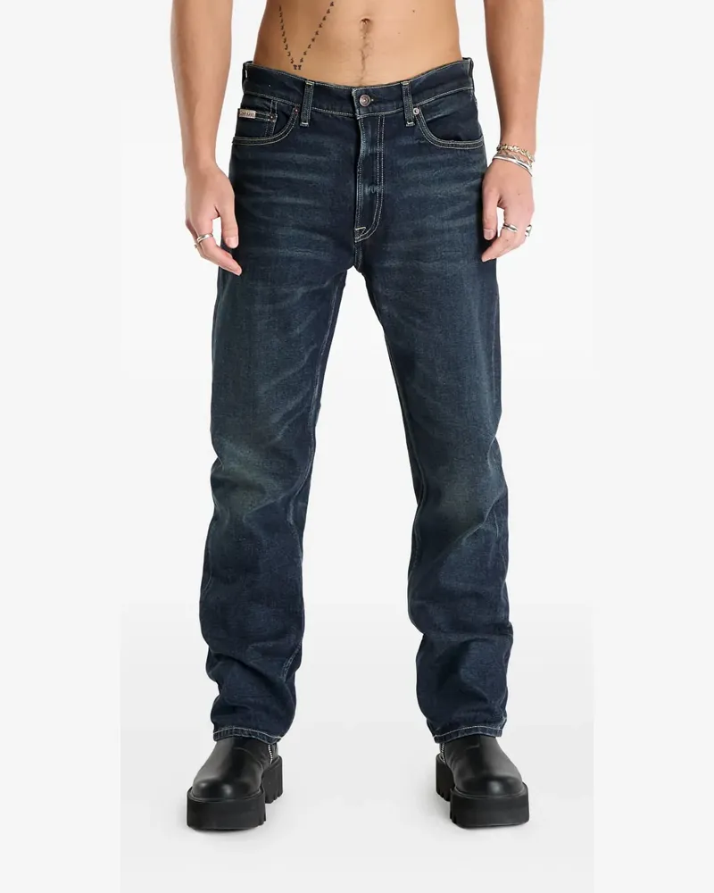Calvin Klein Five-Pocket-Jeans - Blau Blau