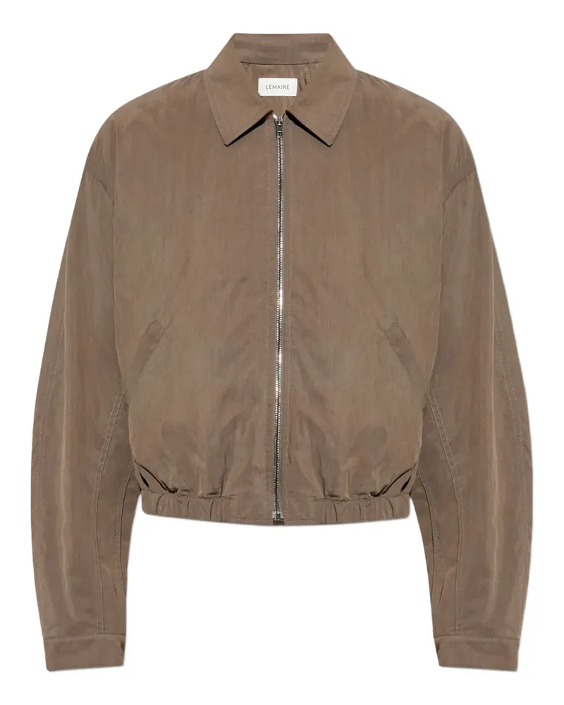 Christophe Lemaire Bomberjacke mit Reißverschluss - Braun Braun