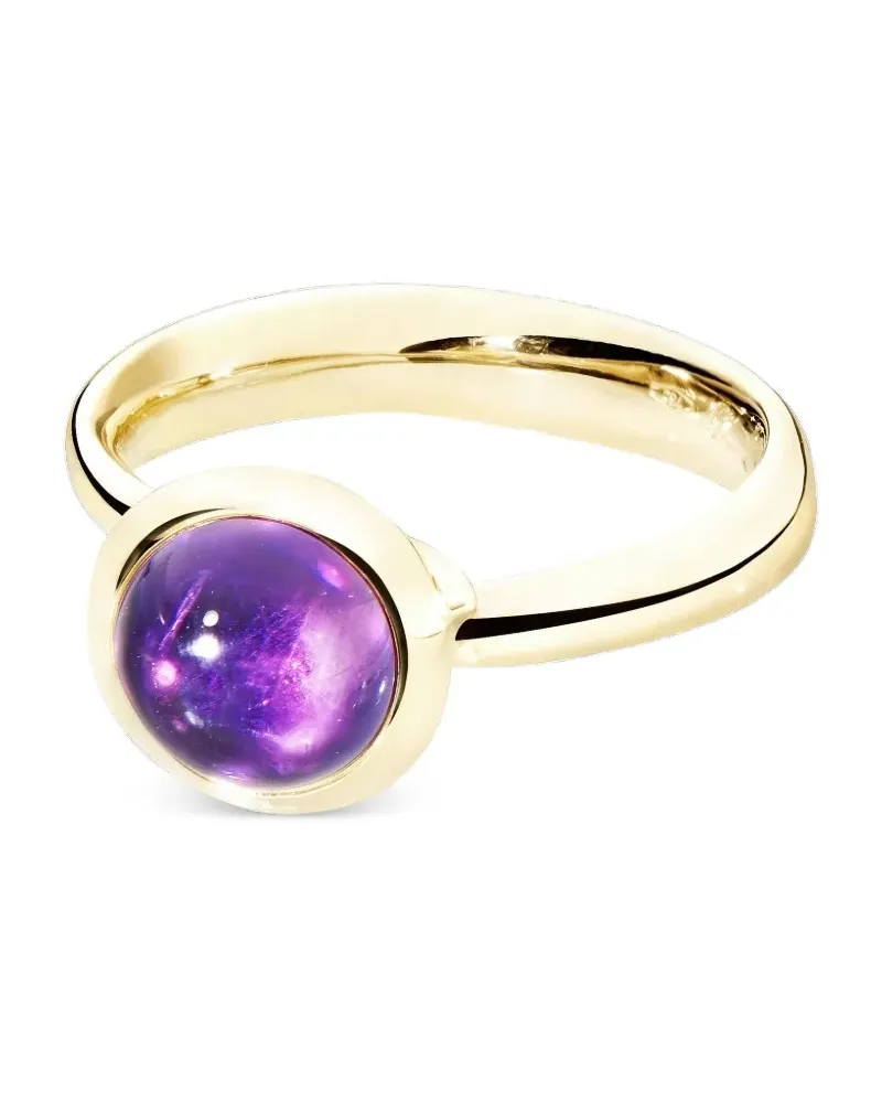 TAMARA COMOLLI 18kt Gelbgoldring mit Amethyst Gold