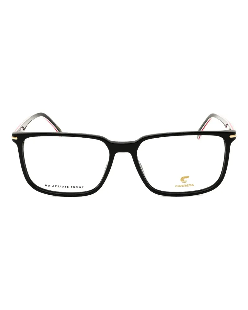 Carrera rectangle-frame glasses - Schwarz Schwarz