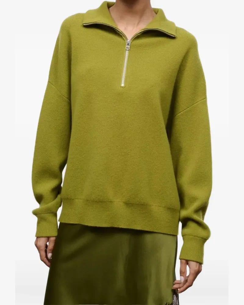 STAUD Hudson cashmere sweater - Grün Grün