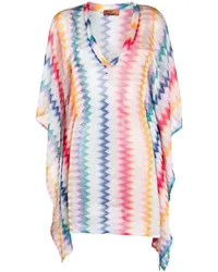 Missoni Kaftan mit Zickzackmuster Rot