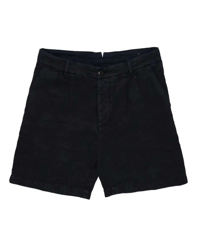 Fortela front-pleat bermuda shorts - Blau Blau