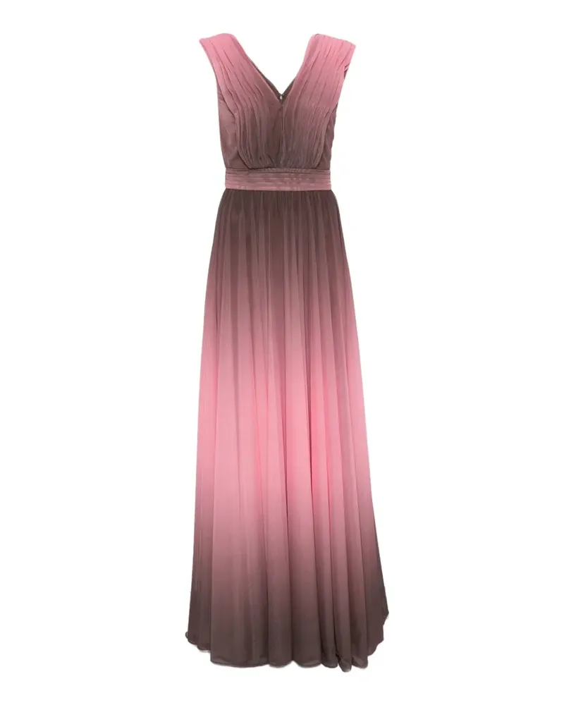 Ermanno Scervino Maxikleid mit Farbverlauf - Rosa Rosa
