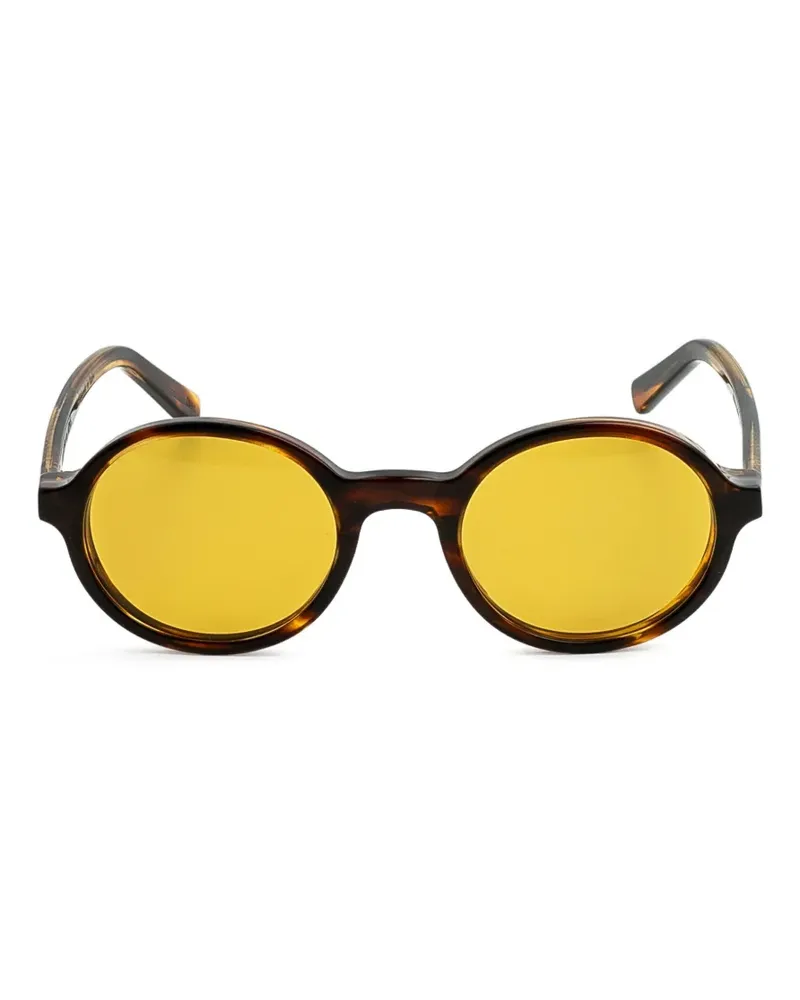 EPOS Biker Condor Sonnenbrille mit rundem Gestell - Braun Braun