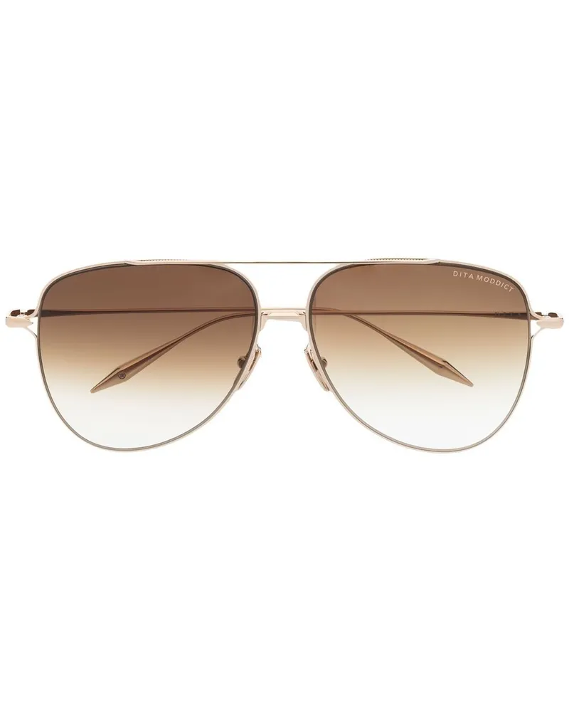 DITA Moddict Pilotenbrille - Gold Gold