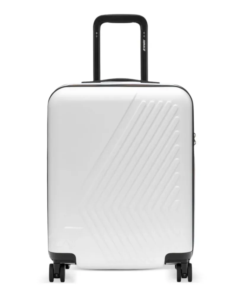 K-Way Eudoxie logo luggage - Weiß Weiß