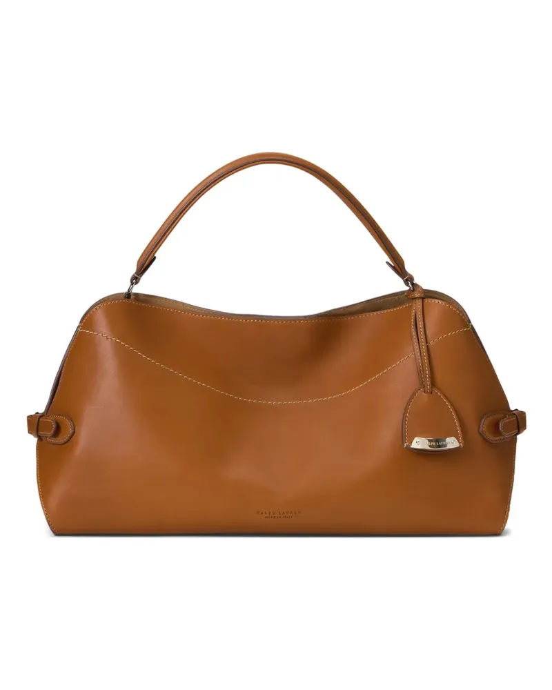 Ralph Lauren Mittelgroße Schultertasche - Braun Braun