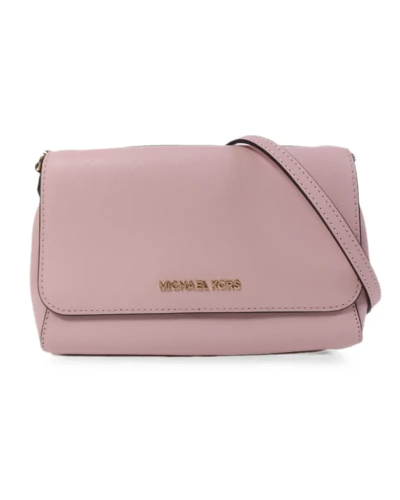 Michael Kors Schultertasche mit Logo-Schild - Rosa Rosa