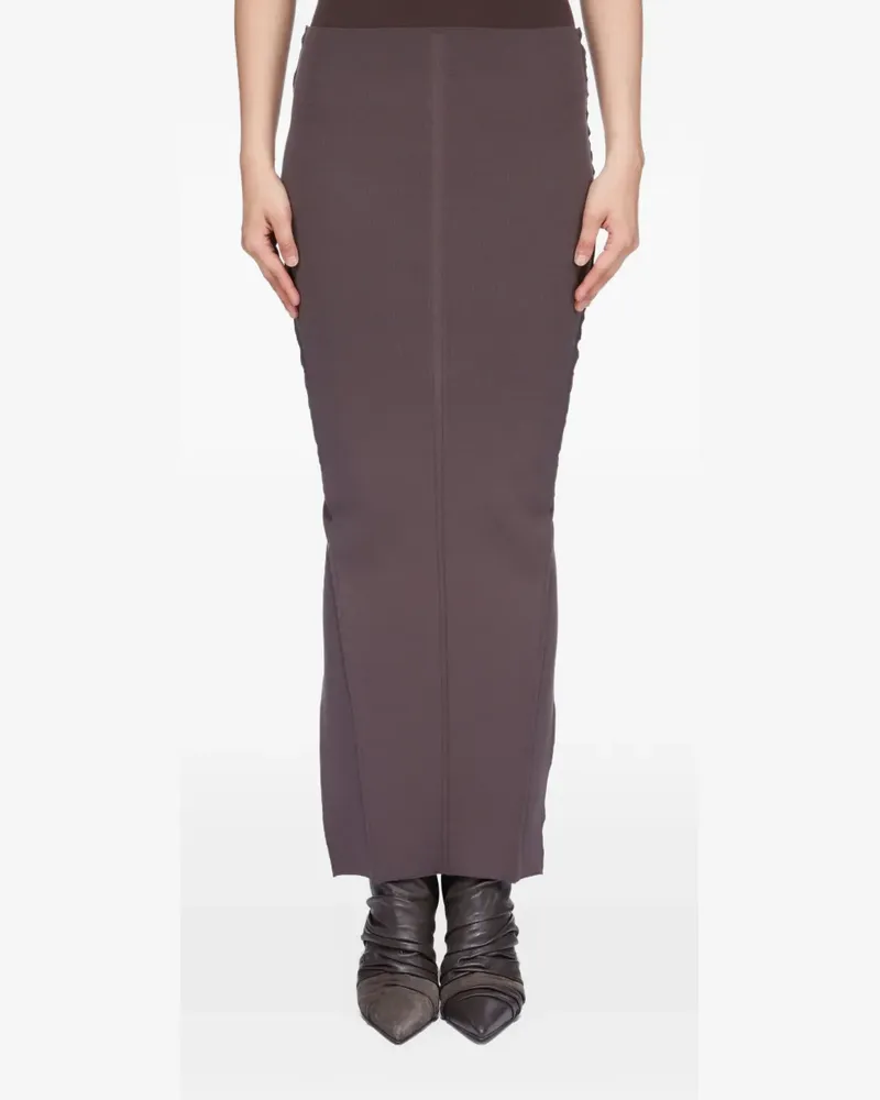 Rick Owens Pillar skirt - Braun Braun
