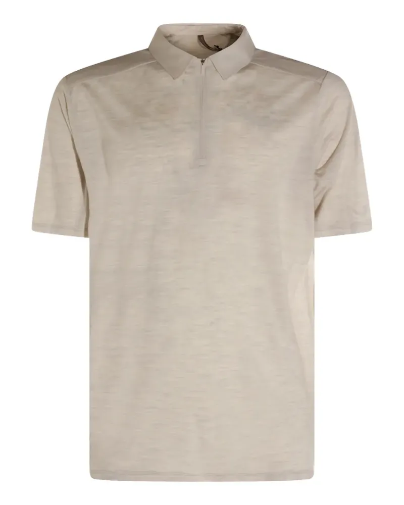Arc'teryx quarter-zip polo shirt - Nude Nude