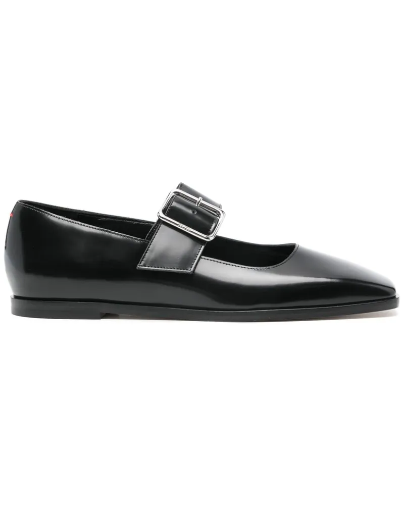 aeyde Sunny Ballerinas - Schwarz Schwarz