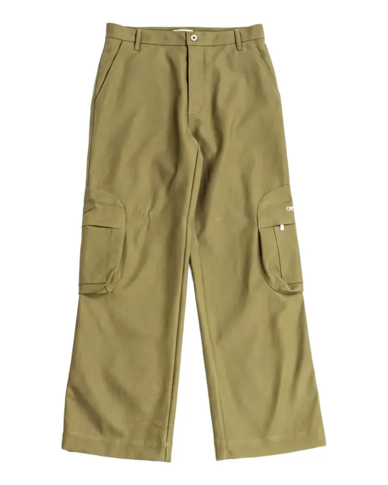 OFF-WHITE Cargohose mit Pattentaschen - Braun Braun