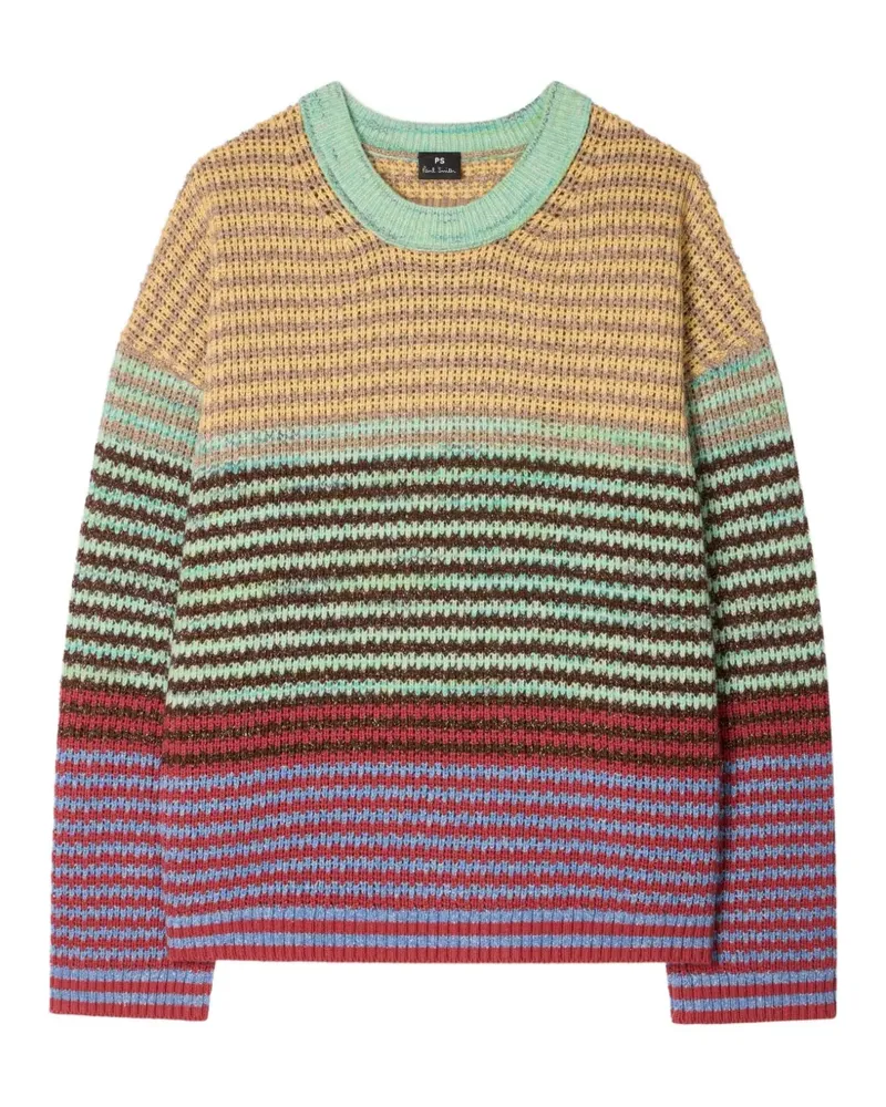Paul Smith striped knitted sweater - Rot Rot