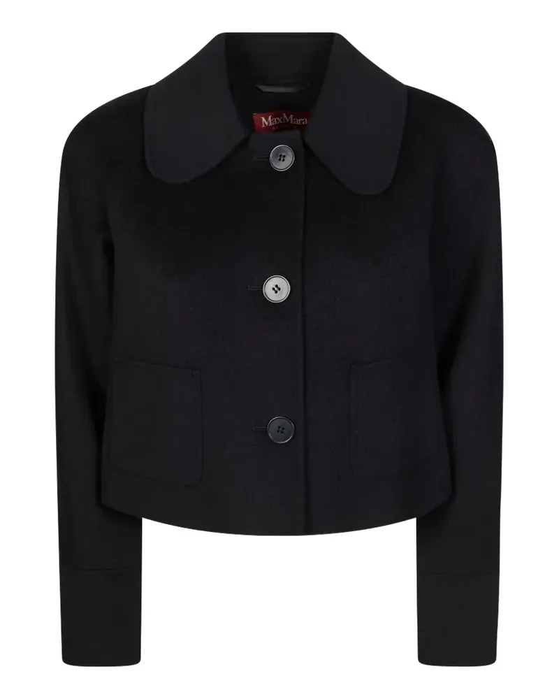 Max Mara buttoned pocket jacket - Schwarz Schwarz