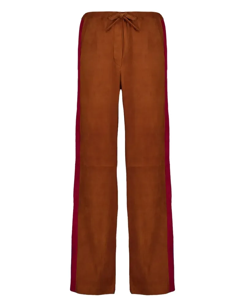 PAULA Jogginghose mit Streifen - Braun Braun