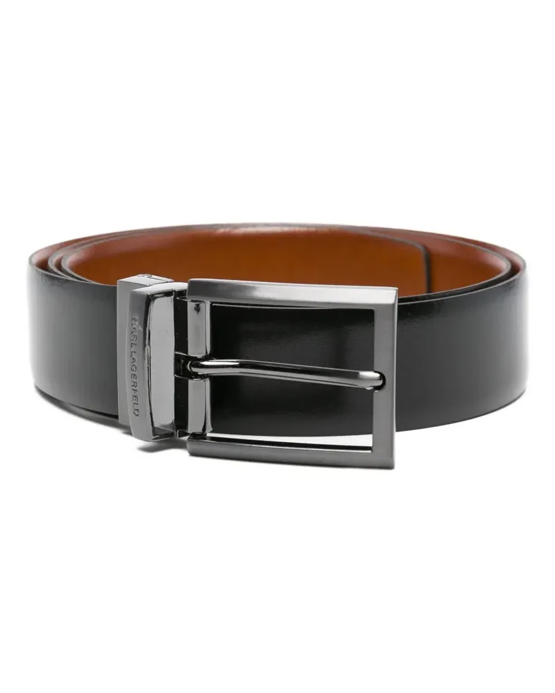 Karl Lagerfeld Klassischer Gürtel - 450 BLACK 450