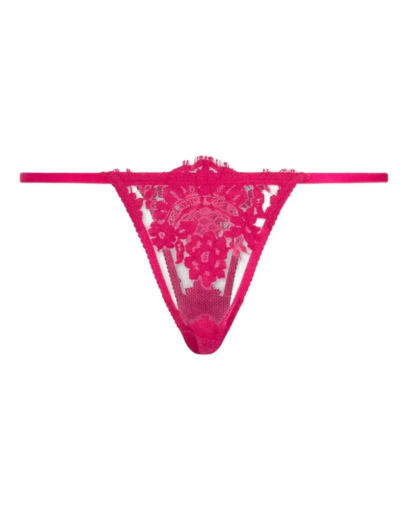 Dsquared2 Lace Nights Tanga - Rosa Rosa