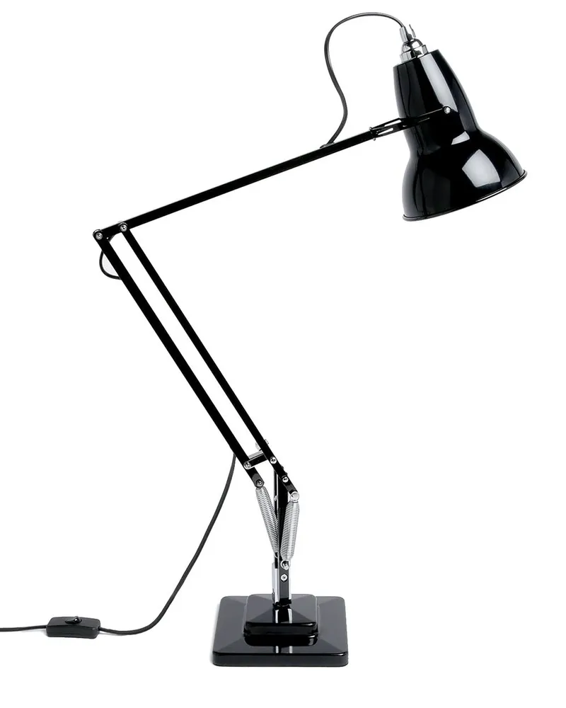 Anglepoise Klassische Schreibtischlampe - Schwarz Schwarz