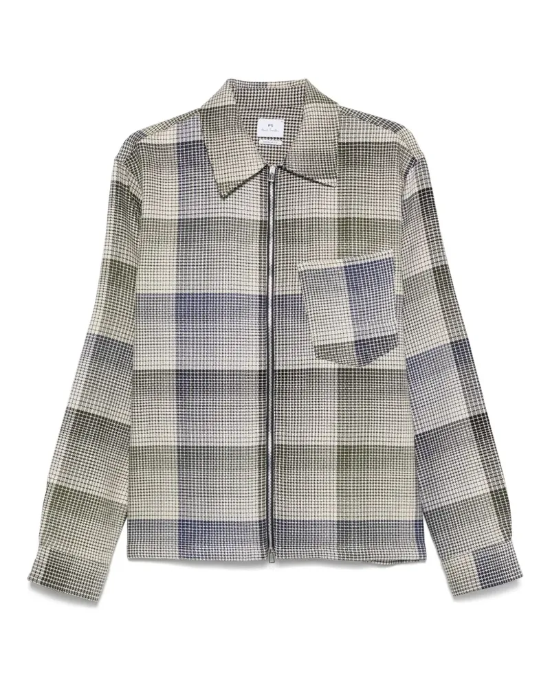Paul Smith Jacke mit Karomuster - Nude Nude