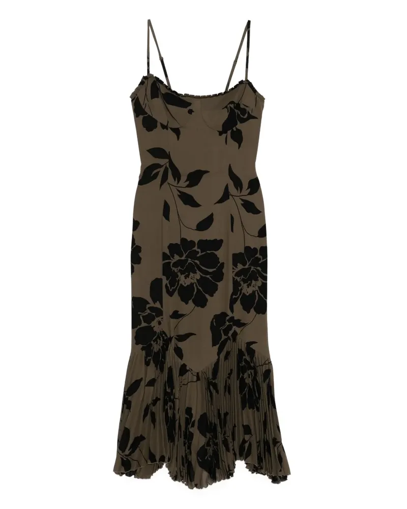 Reformation Aiko Kleid - Grün Grün