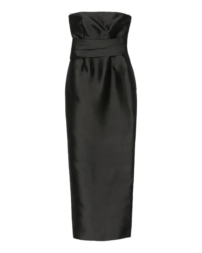 Solace London Ingrid maxi dress - Schwarz Schwarz
