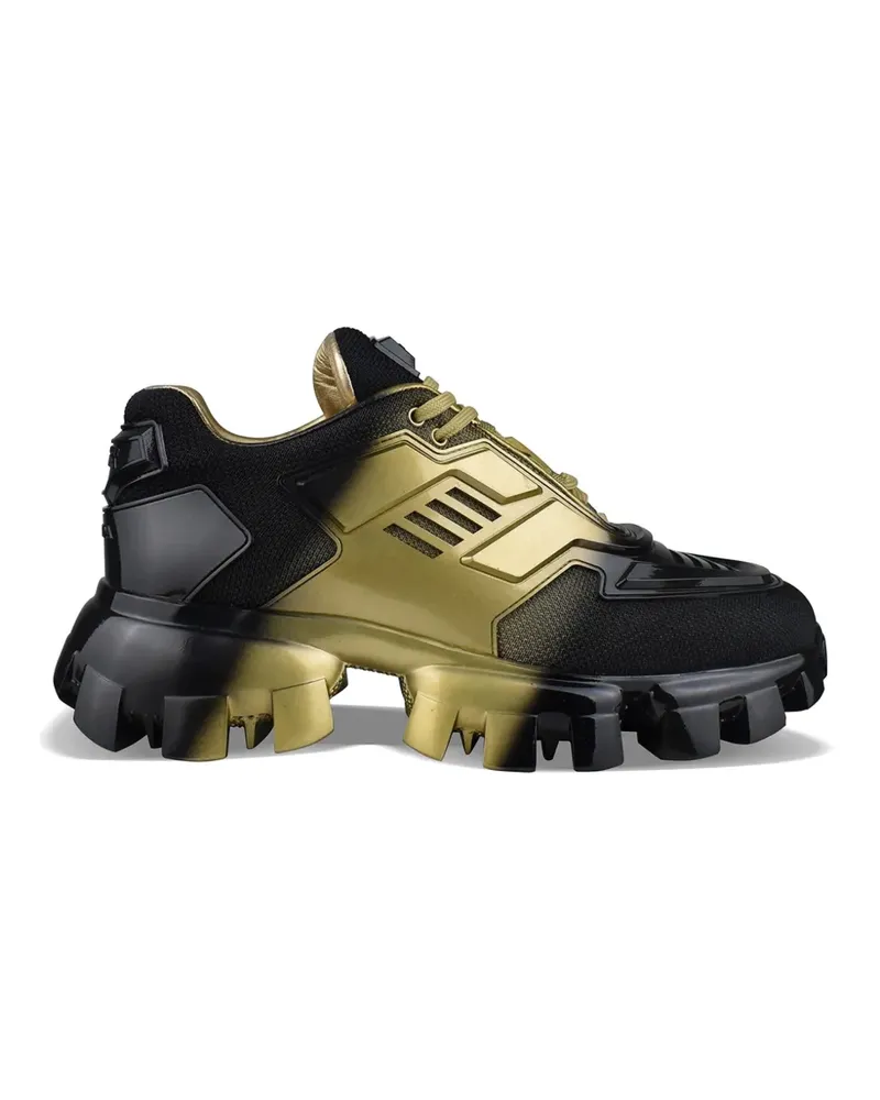 Prada Cloudbust Thunder Sneakers mit Logo - Schwarz Schwarz