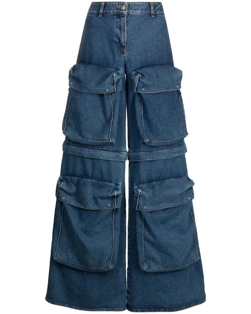 Giuseppe di Morabito Jeans mit abnehmbaren Beinen - Blau Blau