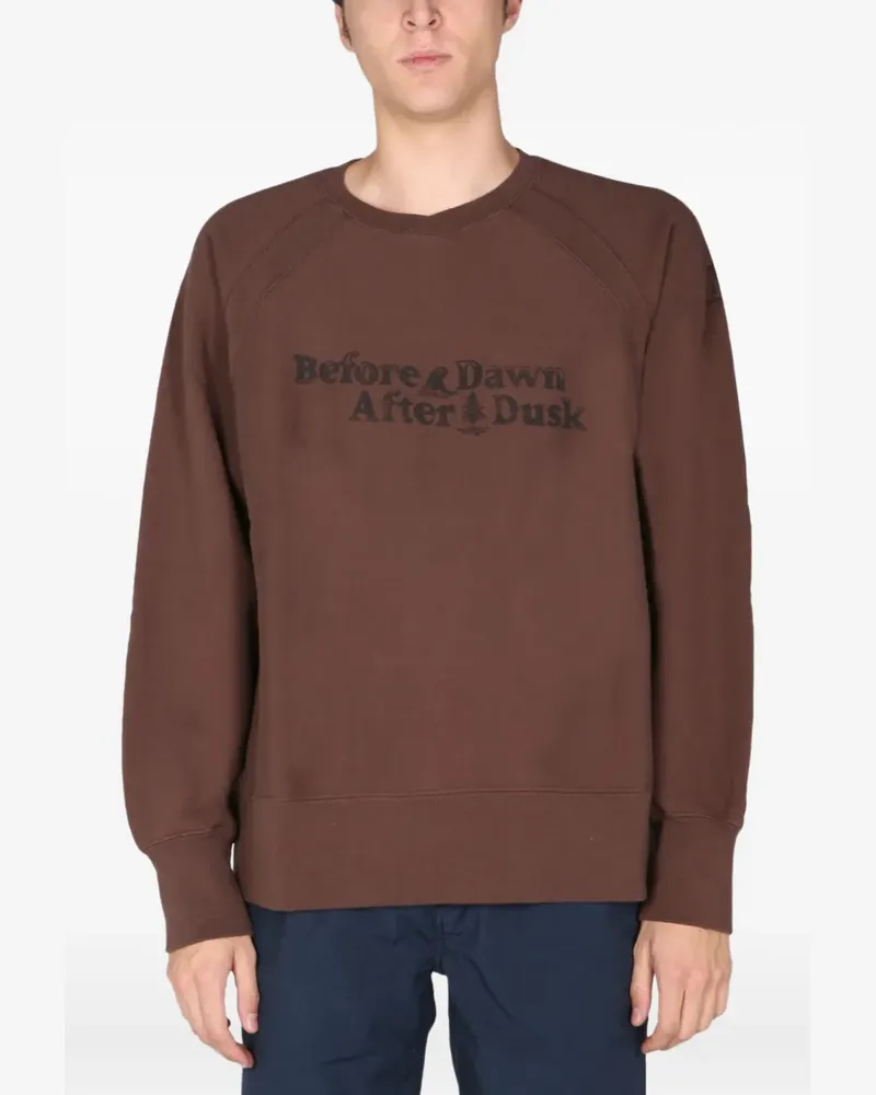 Engineered Garments Sweatshirt mit Print - Braun Braun