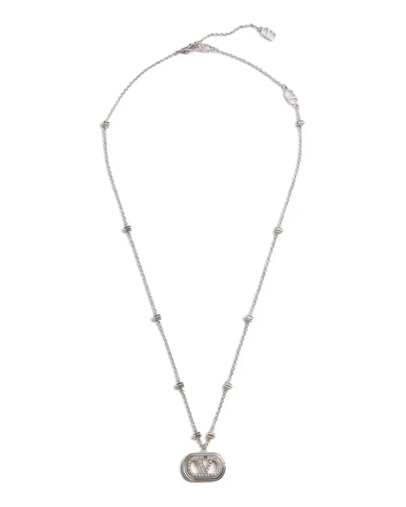 Valentino Garavani VLogo Signature Halskette - Silber Silber