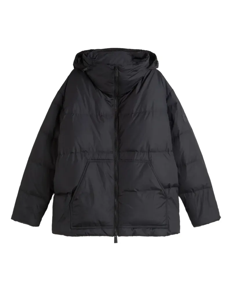 Premiata Gefütterte Kapuzenjacke - Schwarz Schwarz