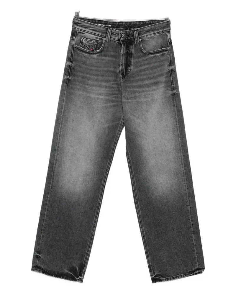 Diesel Klassische Jeans - Grau Grau