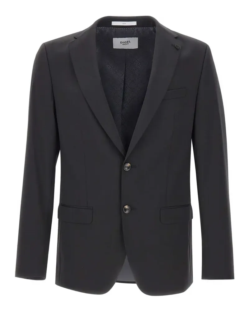Digel Alesso single-breasted blazer - Schwarz Schwarz