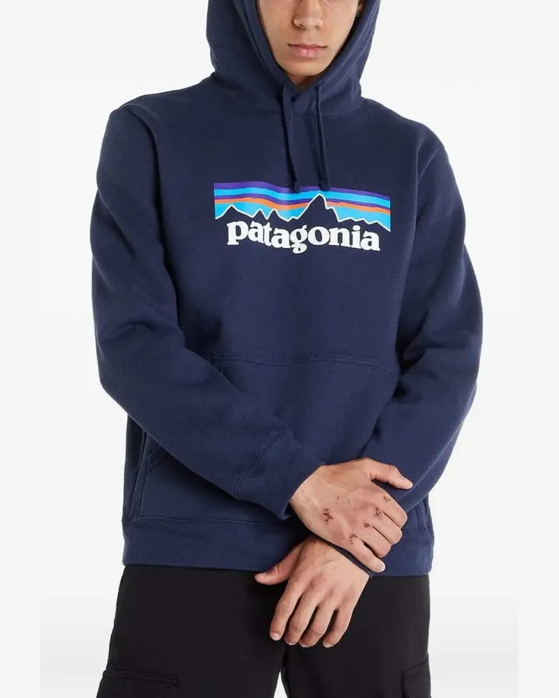 Patagonia Uprisal logo-print hoodie - Blau Blau