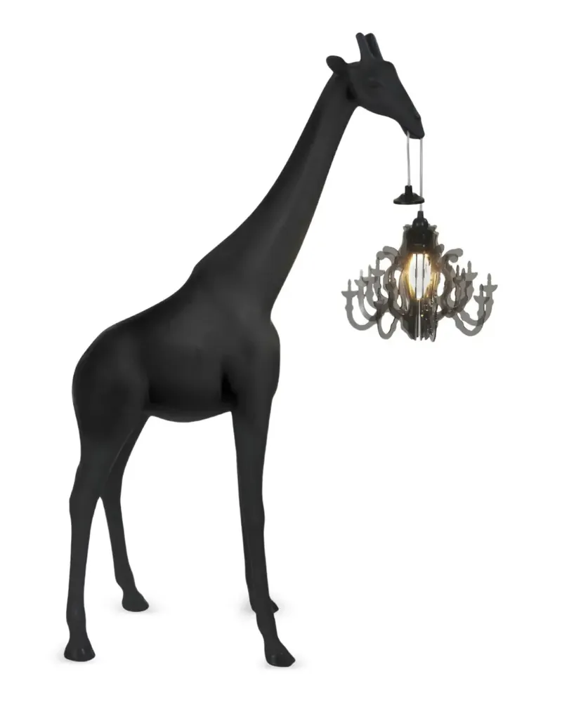 Qeeboo Giraffe in Love XS Kronleuchter - Schwarz Schwarz