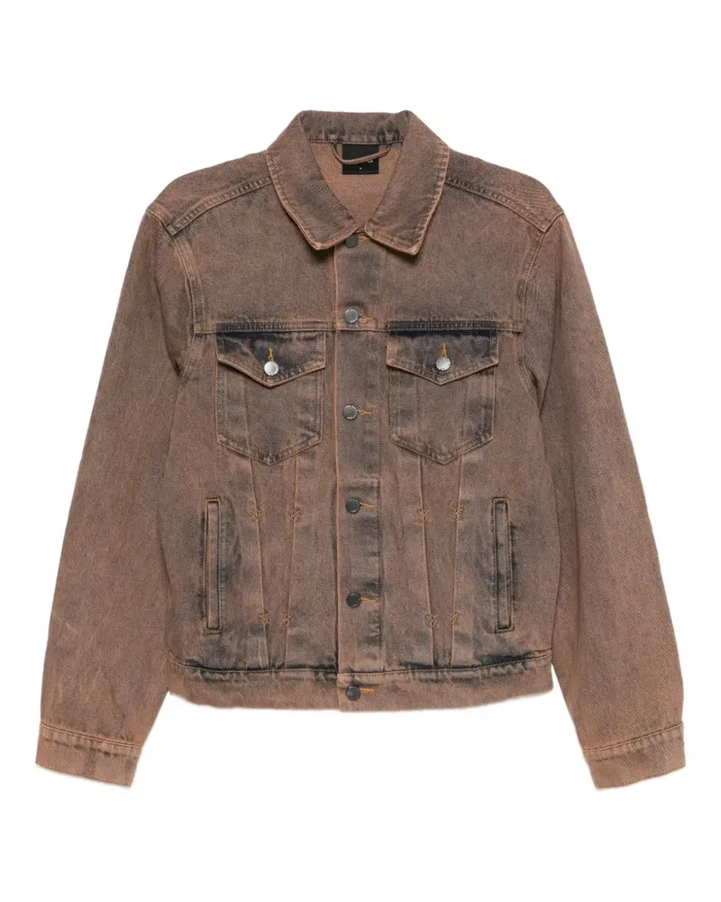 Daily Paper Bomi pocket denim jacket - Braun Braun