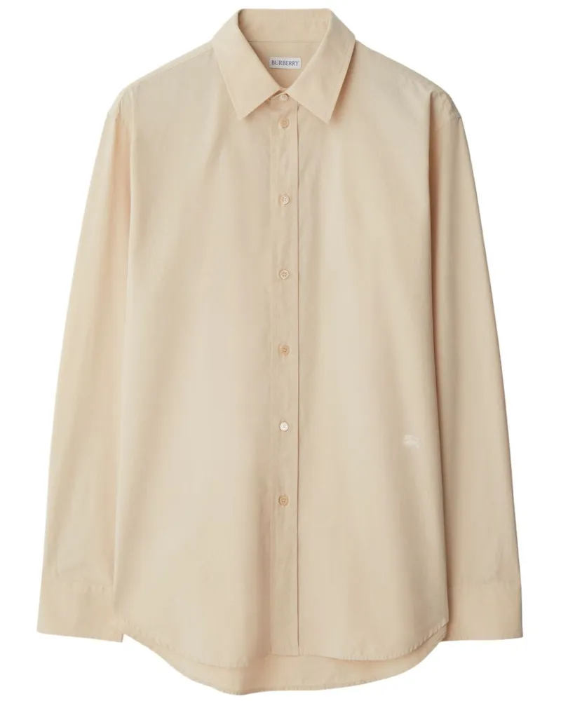 Burberry Hemd mit EDK-Stickerei - Nude Nude