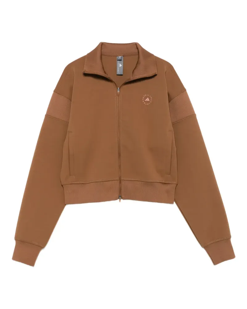 adidas Sweatshirtjacke mit Einsätzen - Braun Braun