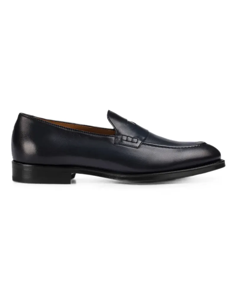 Doucal´s Penny-Loafer mit mandelförmiger Kappe - Blau Blau