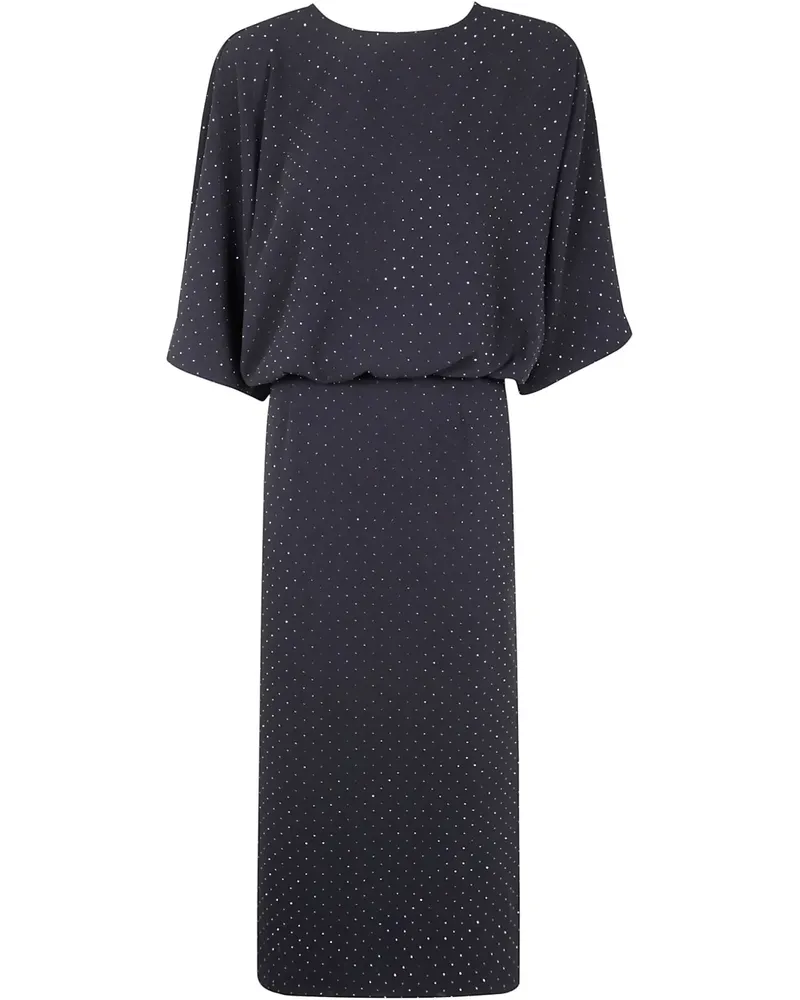 Essentiel Midikleid aus Jersey - Schwarz Schwarz