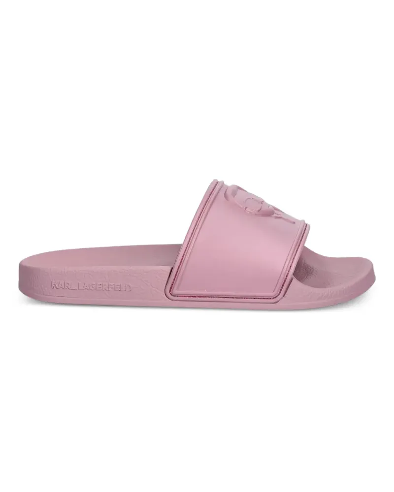 Karl Lagerfeld Ikonik Karl slides - Rosa Rosa