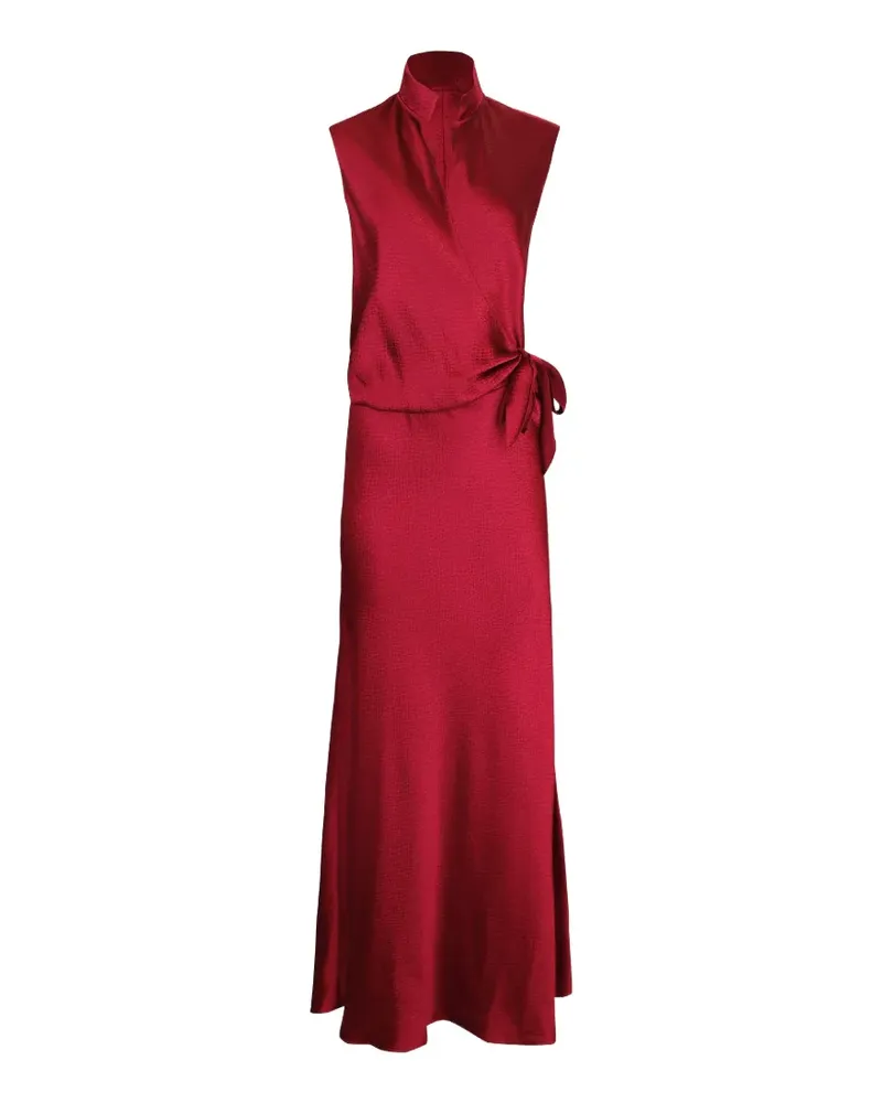 Peter Cohen Taos hammered satin dress - Rosa Rosa