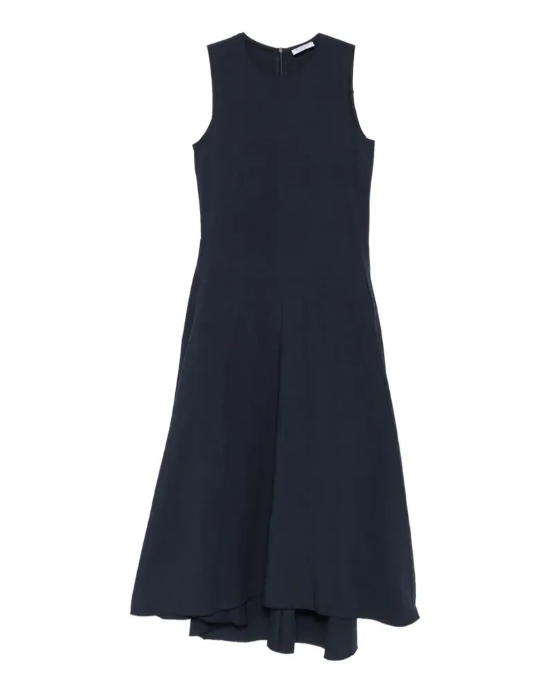 Arovescio sleeveless flared midi dress - Blau Blau