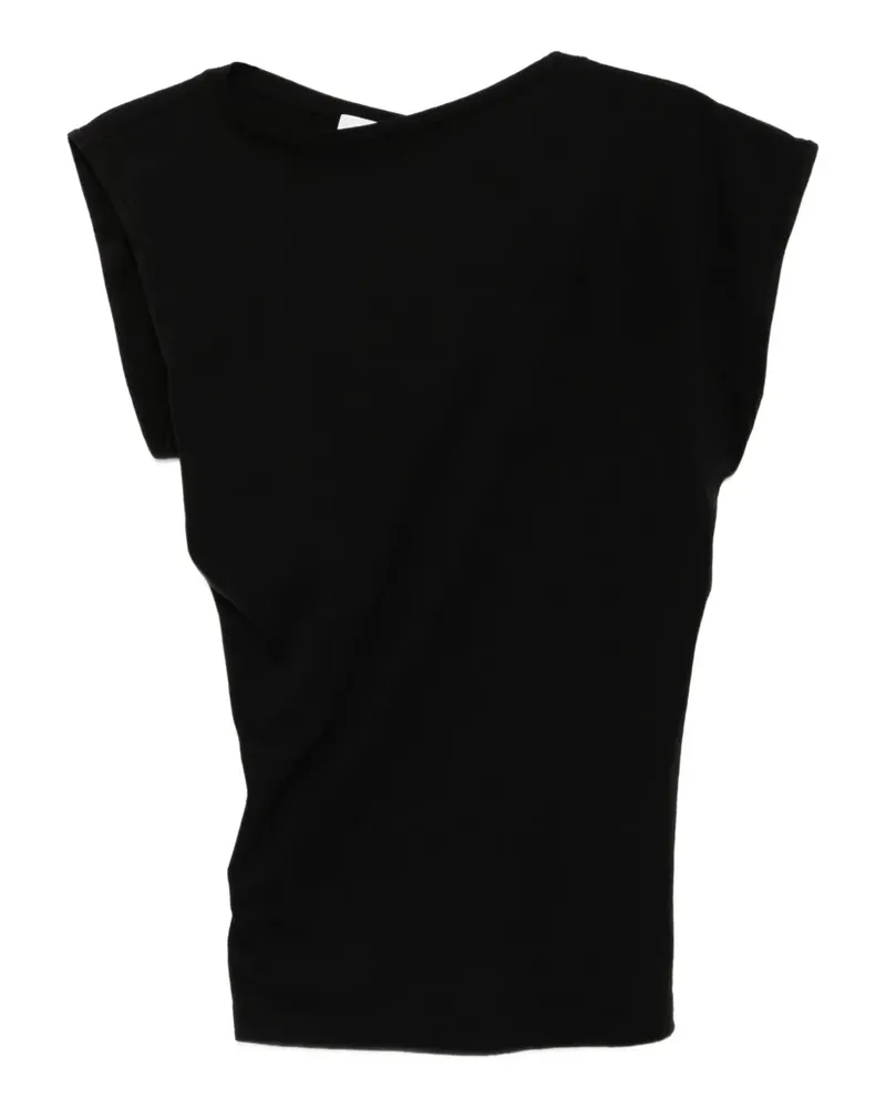AGOLDE Beth T-Shirt - Schwarz Schwarz