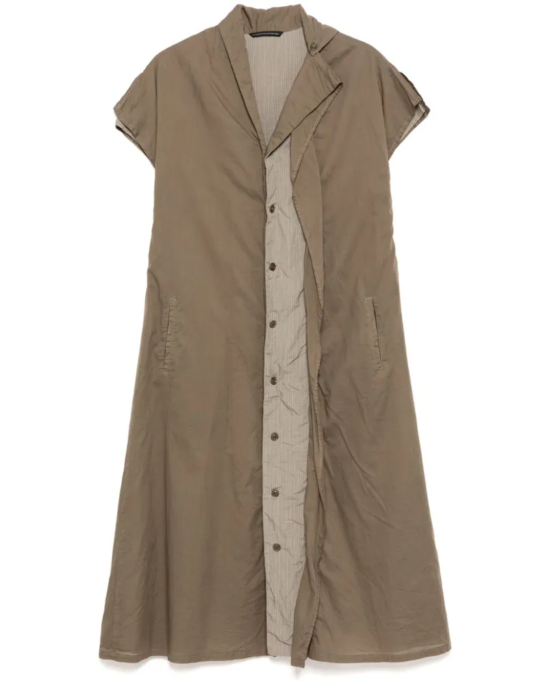 Yohji Yamamoto Klassisches Kleid - Grau Grau
