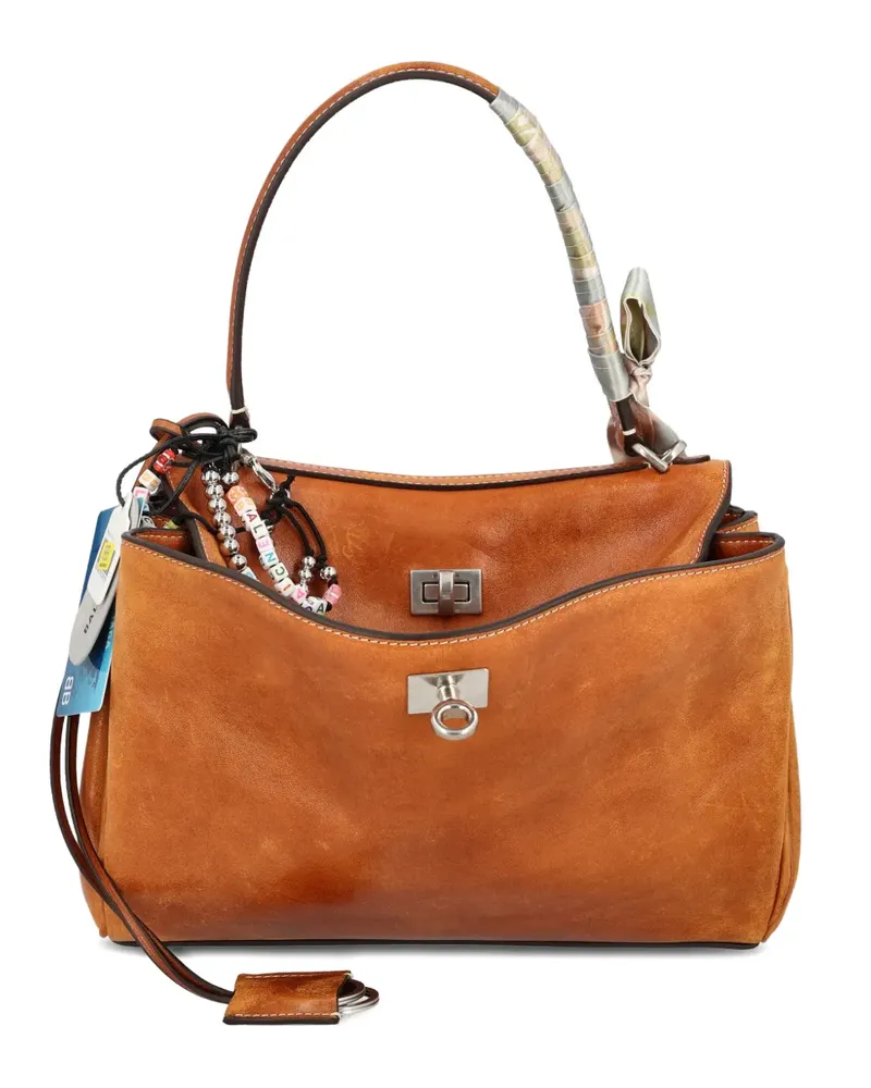 Balenciaga small Rodeo tote bag - Braun Braun