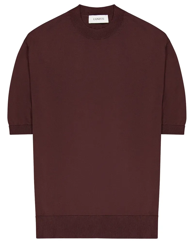 Laneus Klassisches T-Shirt - Braun Braun